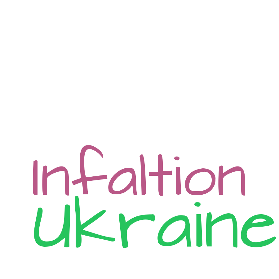 Schlagwortwolke mit Ukraine, Infaltion, Teuerung